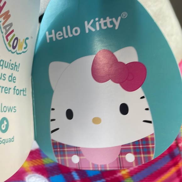 Squishmallows Plaid Preppy Hello Kitty - Picture 7 of 7